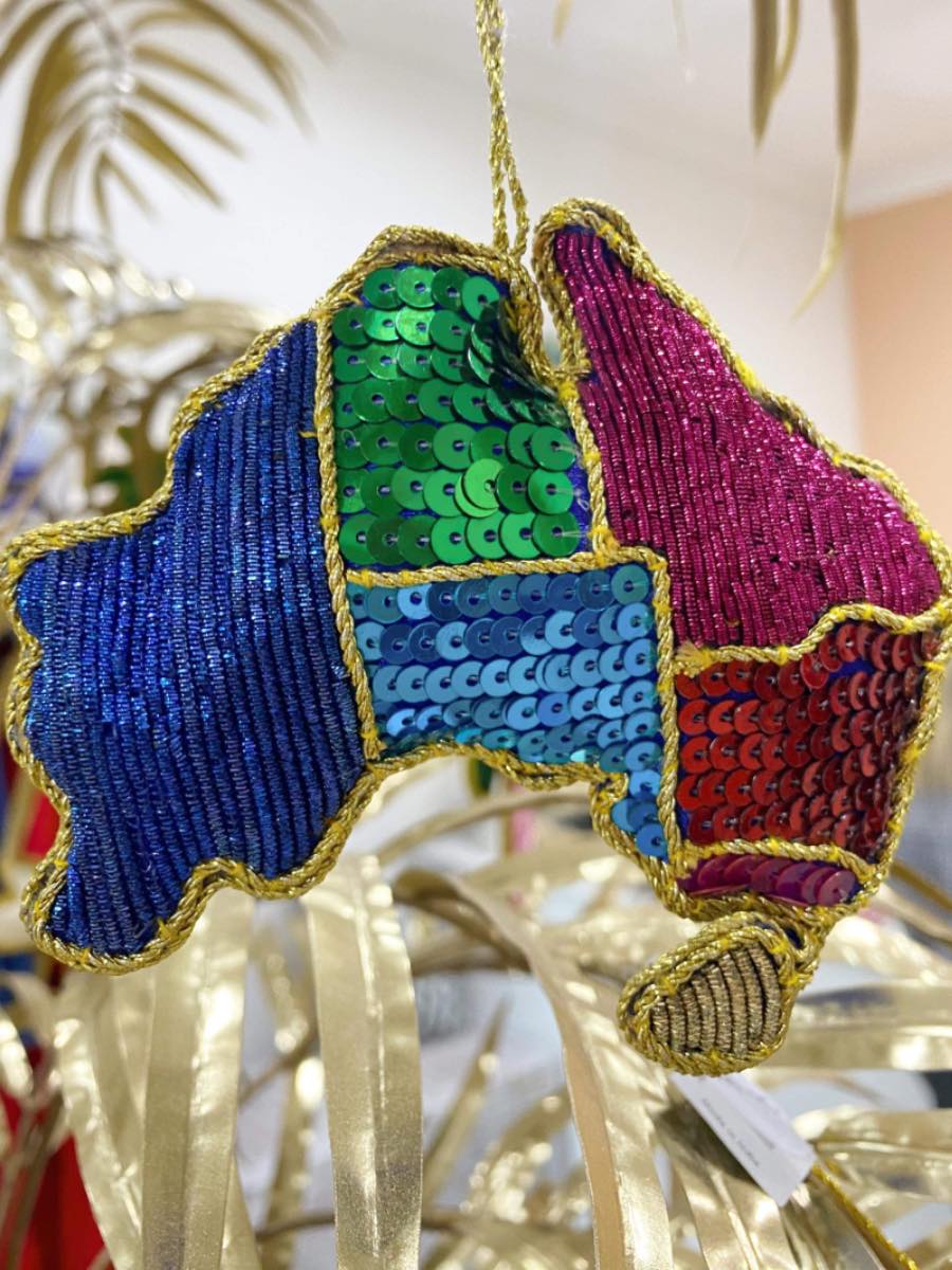 Christmas Sequin Decorations Tabitha Lee Fashion Boutique Redcliffe